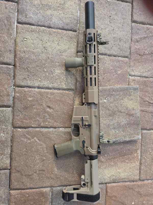 Rare Curtis Tactical Suppressed AR