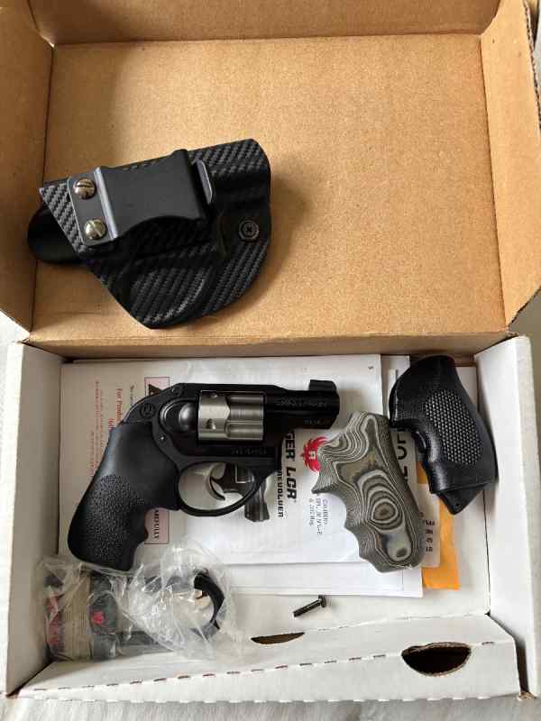 WTT WTS RUGER LCR 38 XS big dot 