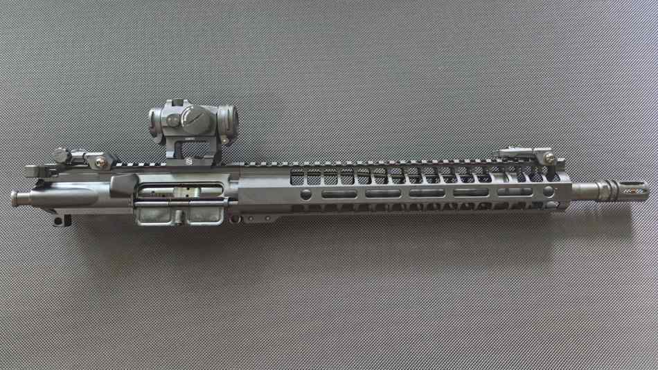 Complete 556 Upper 13.9" w/Radian charging handle 