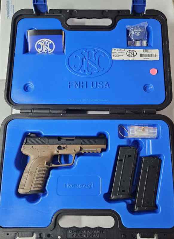 FN Five-seveN FDE 5.7x28 BRAND NEW IN BOX