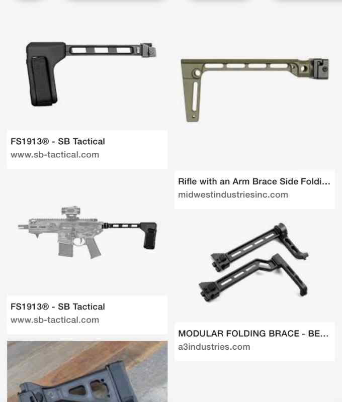 Wtb folding brace 