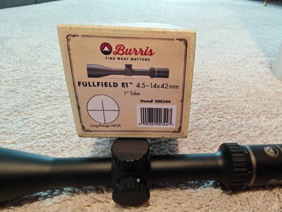Burris Fullfield E1  4.5-14x42