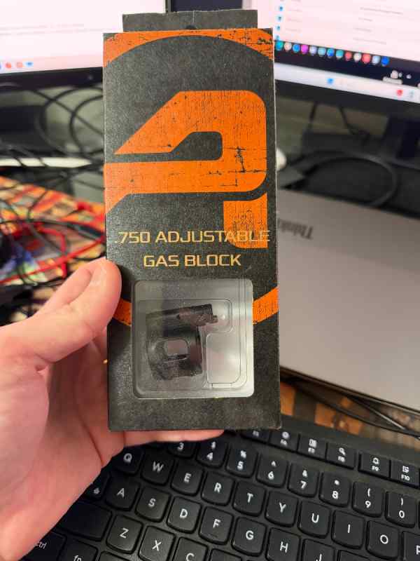 .750 Adjustable Gas Block