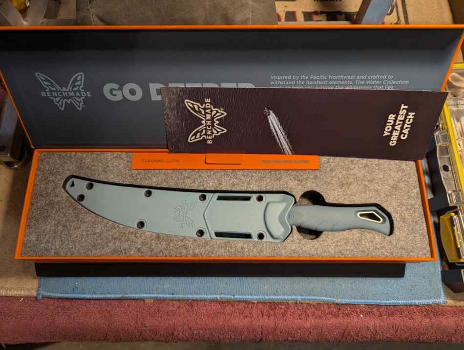 Benchmade 7" fishcrafter filet knife NIB