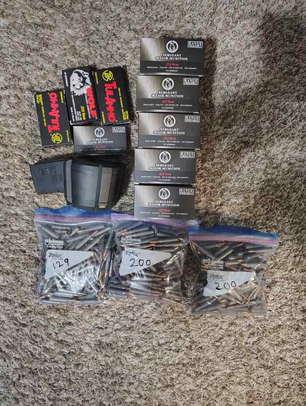 $300 for 1109 rounds .223 &amp; magpul d60 mag