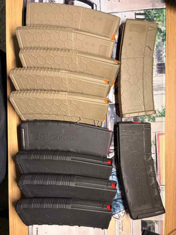 Hexmags and Amend2 Ar mags