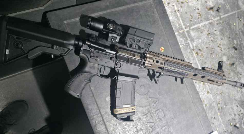 Noveske barrel DD handguard 300 black out 