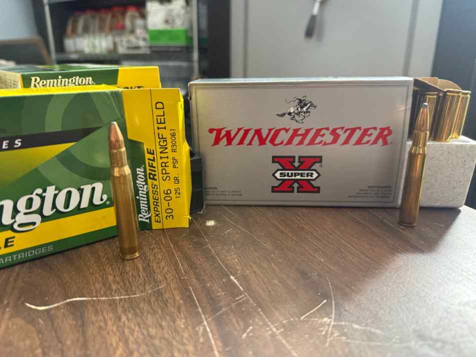 Remington  &amp; Winchester 30-06 SPRG (100 Rounds)