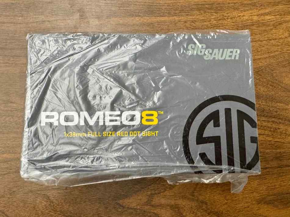 Sig Romeo8T optic (new and sealed) $600